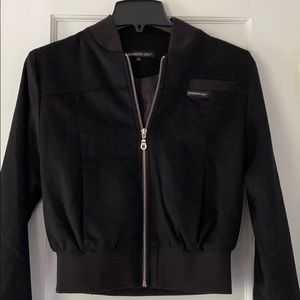 Women’s Members Only cashmere bomber jacket